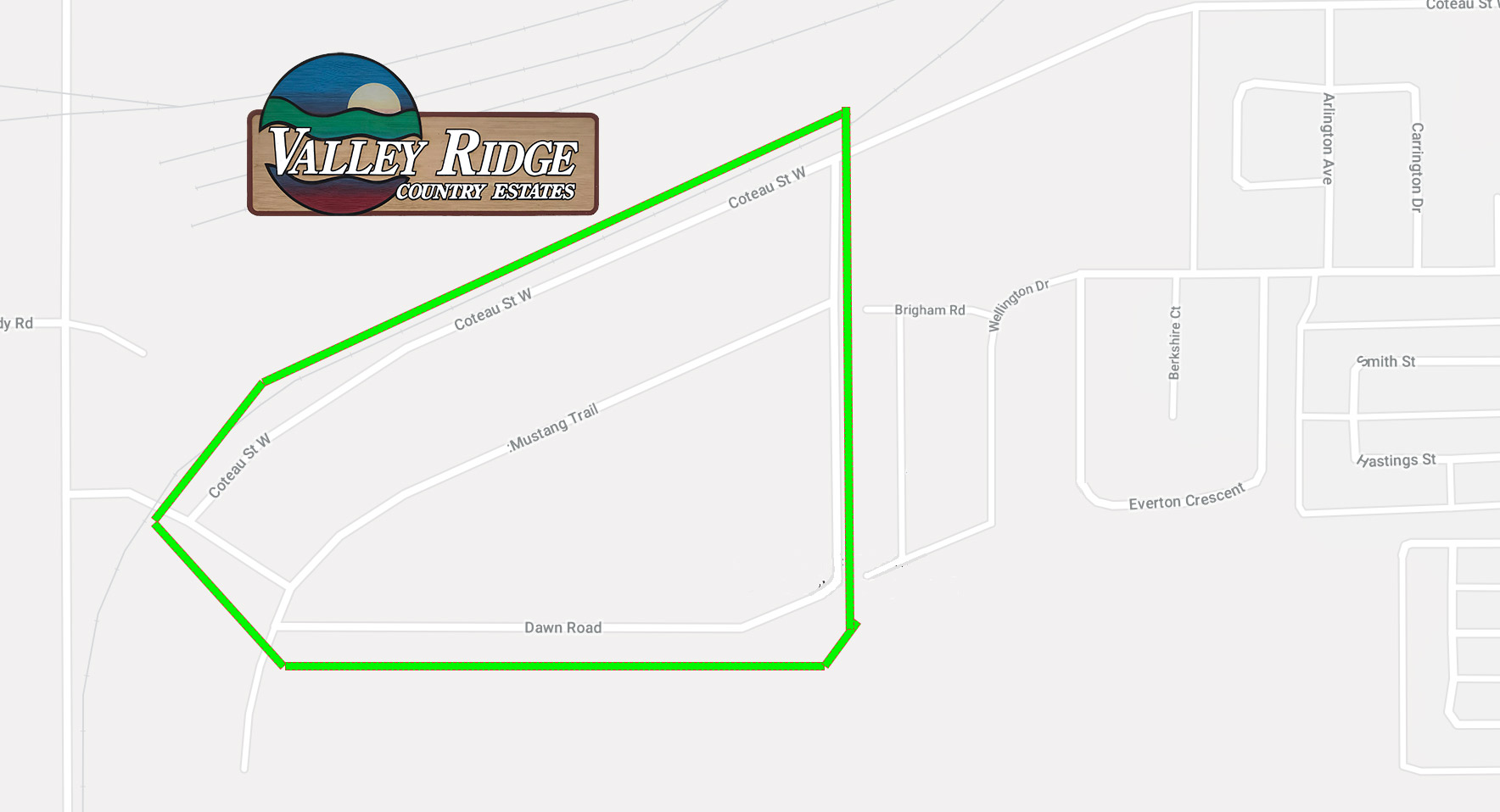 valley ridge community cooperative moose jaw map
